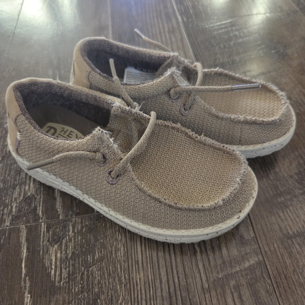 Kids HeyDude Slip On Shoes - Size 10